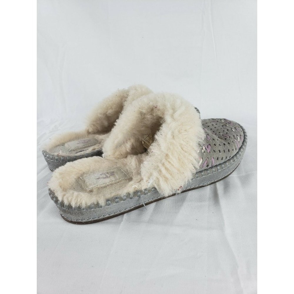 UGG Womens Aira Tehuano Gray Passion Slippers Sz 7 - Picture 3 of 10